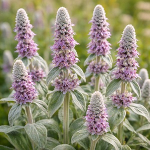 Stachys byzantina / Lamb's Ears or Woolly Betony / Seeds