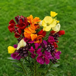 Erysimum cheiri ‘Cornucopia Blush' / Wallflower / Cheiranthus / Seeds